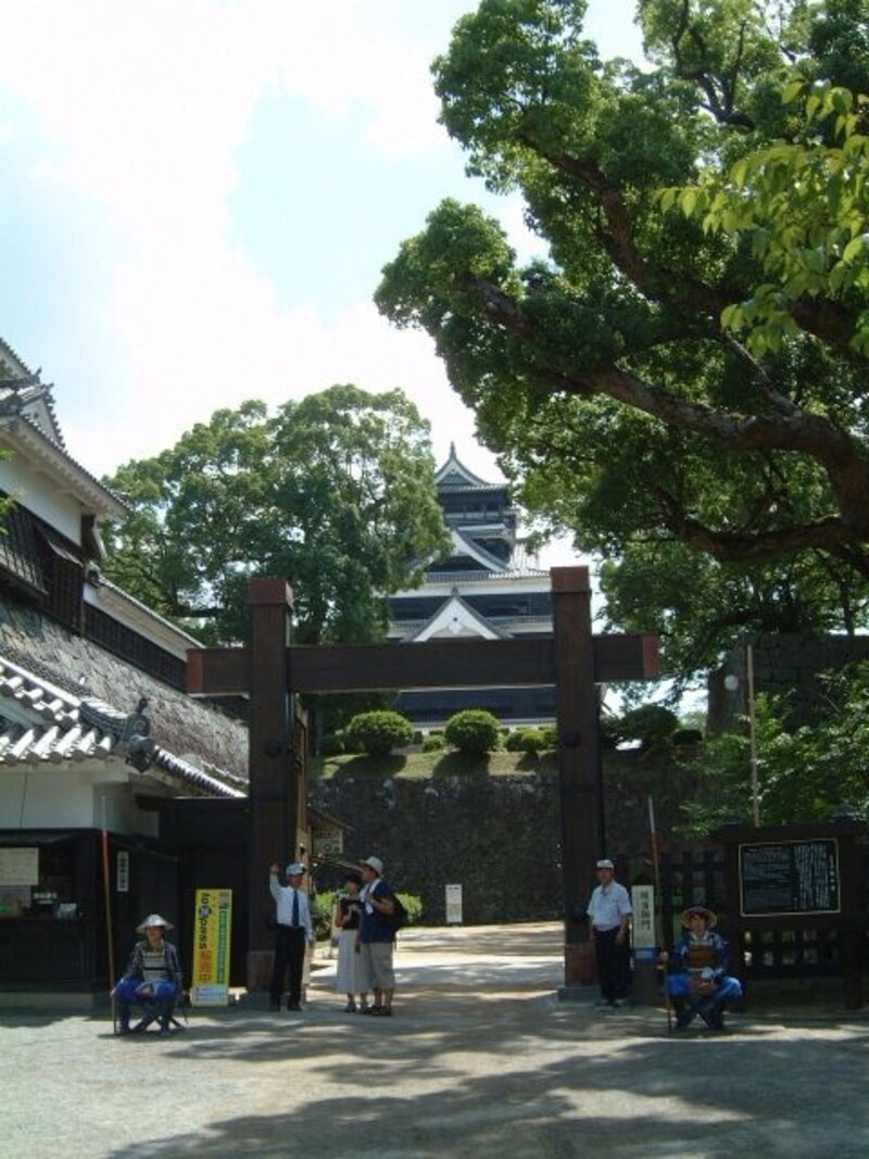 熊本城・頬当御門