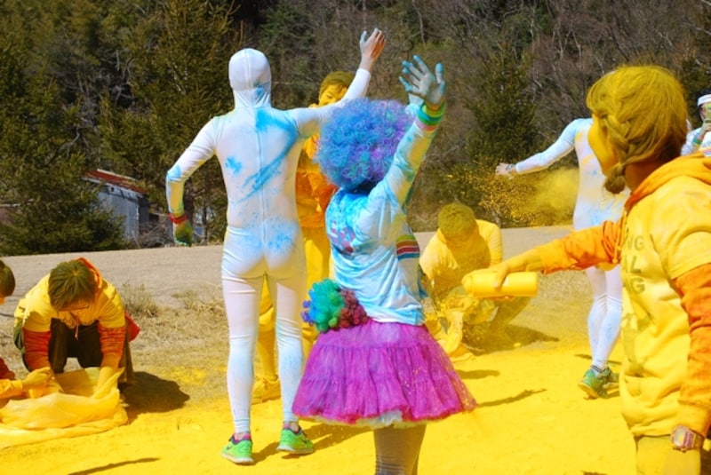 カラーランパウダーゾーン