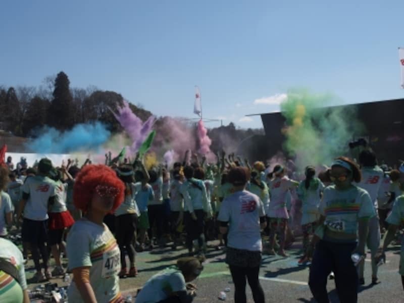 カラーランゴール後