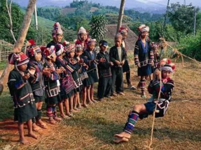 ガイドも何度か山岳民族の村に滞在したことがあるが、彼らの文化に触れ貴重な経験ができた(c)タイ政府観光庁