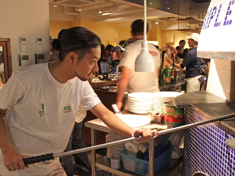 こだわりのピッツアを・・・