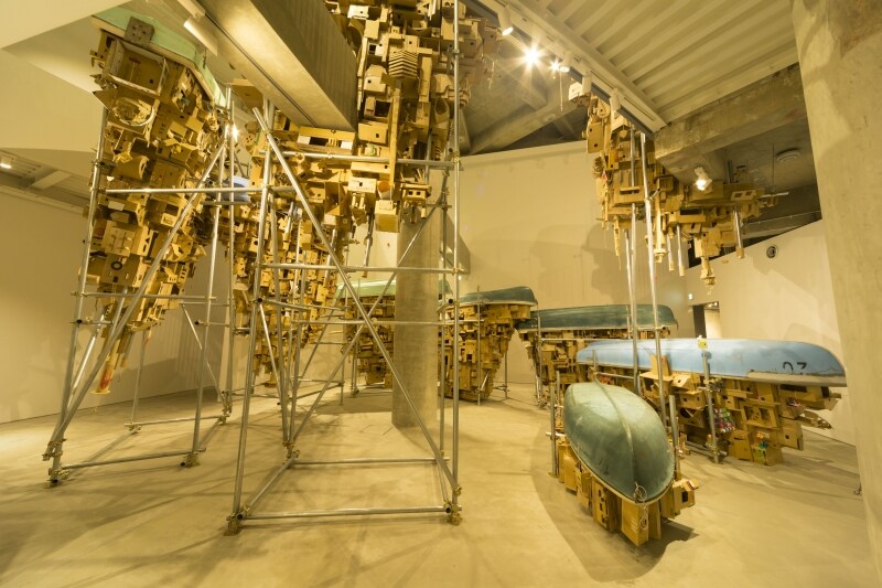 積載:プロジェクト・アナザー・カントリー(アキリザン)undefined市原湖畔美術館 撮影:中村脩