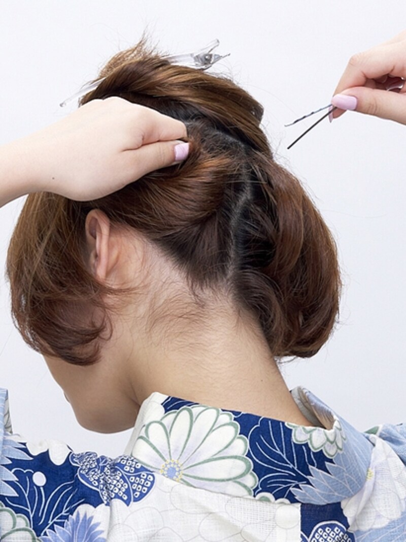 きつくねじるとくずれにくい