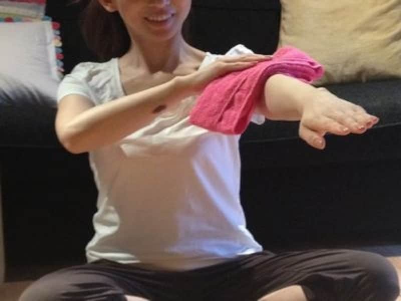 血流をうながすように！