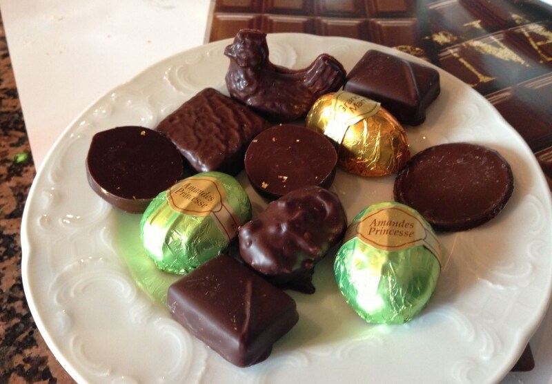 サロンでショコラを