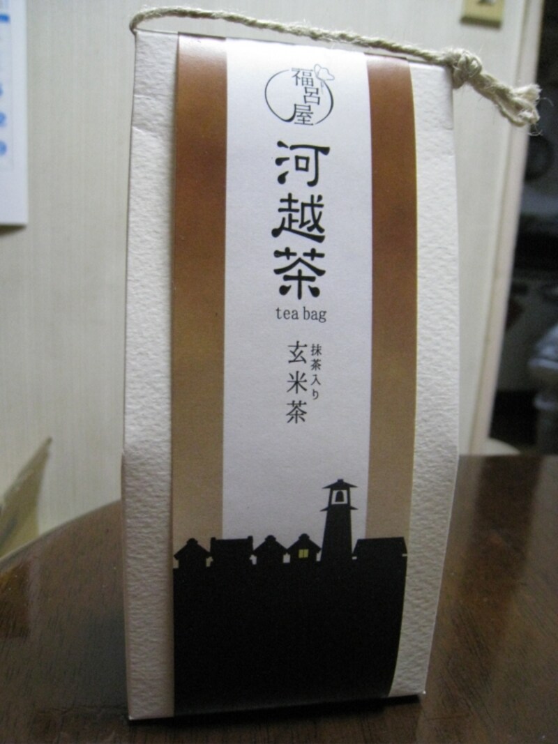 河越茶（300円+税）。パッケージもGOOD。