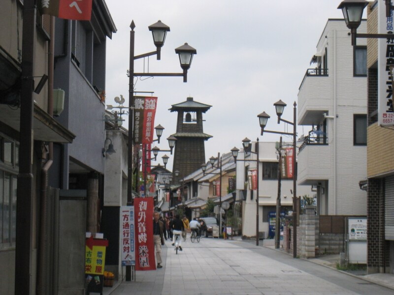 時の鐘の観光がてらぶらりとお散歩を