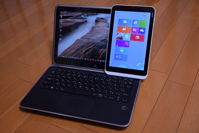 それぞれの機器の特性に合わせて起動画面が変更された。