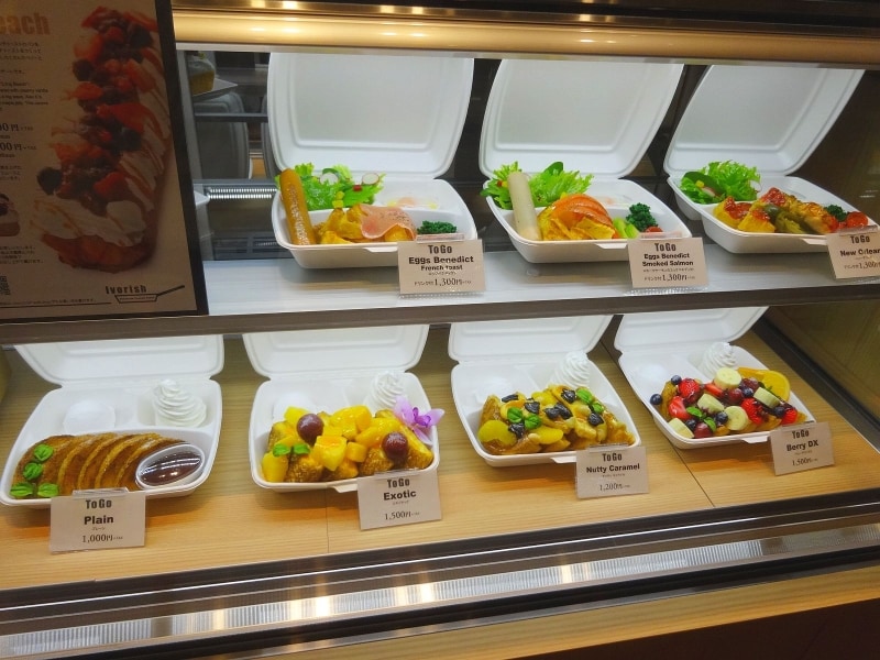 「Ivorish渋谷」の持ち帰り用フレンチトースト(※イートイン用とは量が異なります)