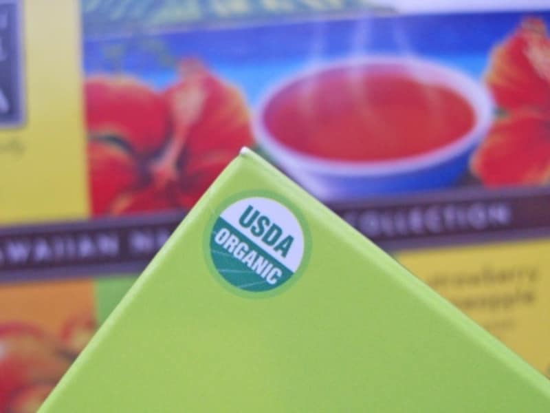 アメリカ農務省認定のオーガニック商品「USDA ORGANIC」のマーク