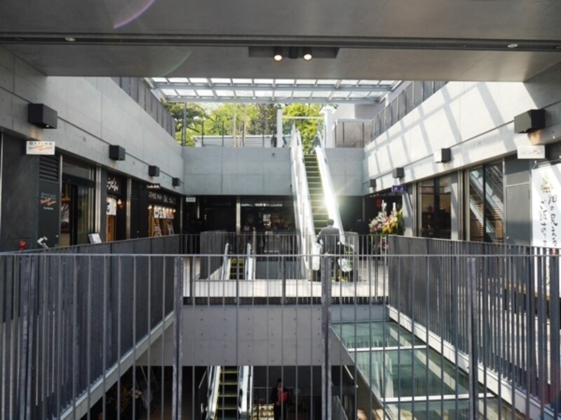 建物中央吹き抜け