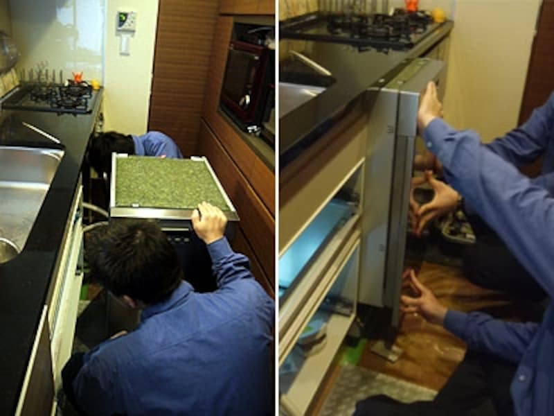 Mieleビルトイン食器洗い機