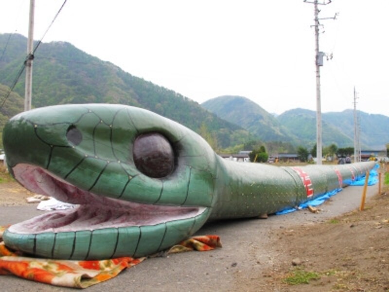 世界一大蛇みこし