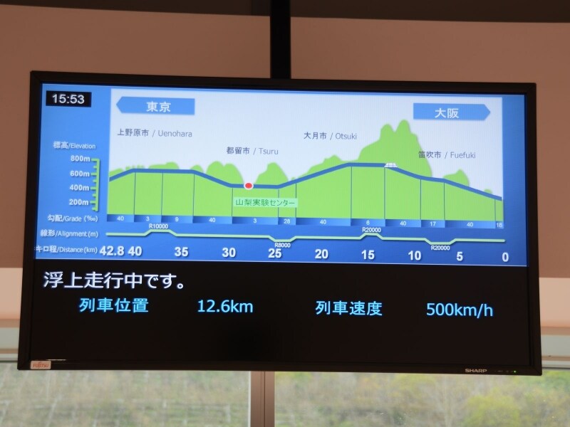 500km走行表示