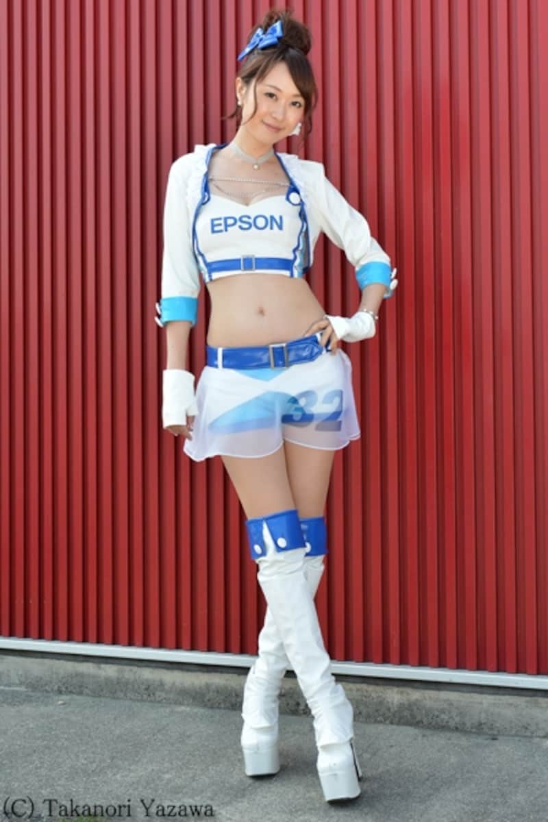 文山恵／EPSON Nakajima Racing Girl