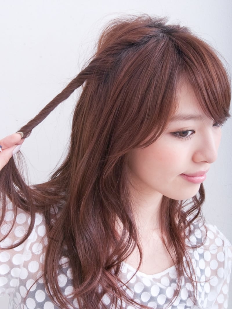 ややきつめにねじっておくとよい