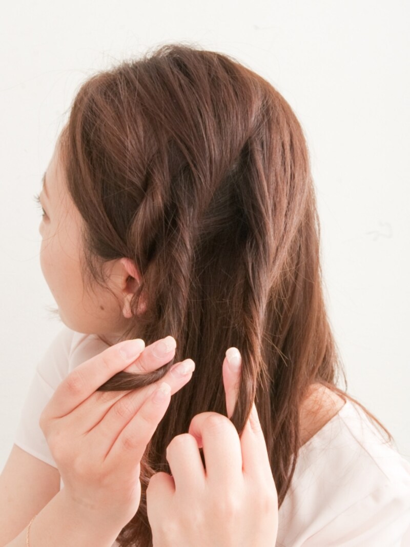 一本目のツイストのすぐ後ろに