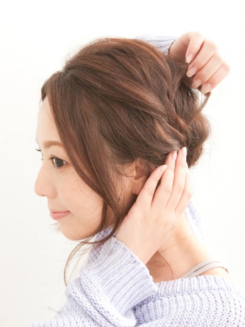 少しづつ引っ張る