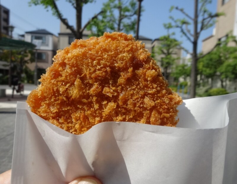 ジャガイモがホクホク。なるほど、手づくりだ。