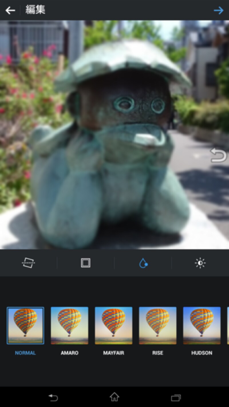 ソーシャルサービスアプリ「Instagram」