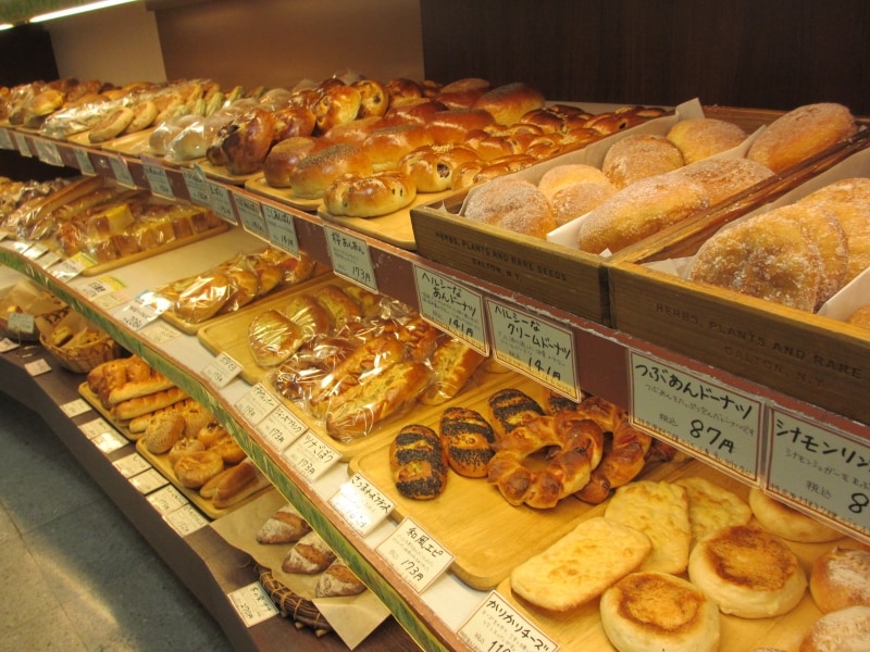 大吾ぱん屋商品棚