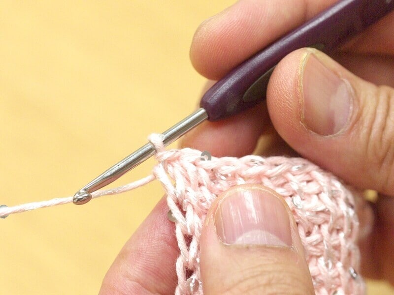 かぎ針に取り替える