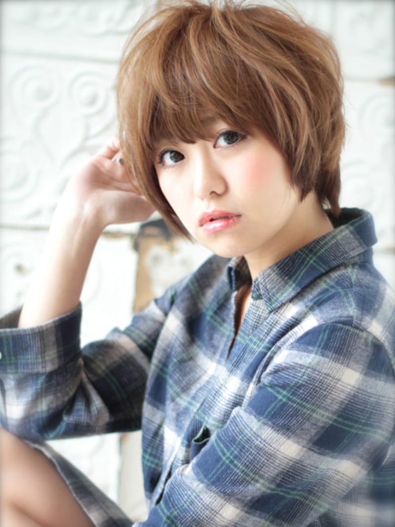 ショートundefined大きめundefinedカール