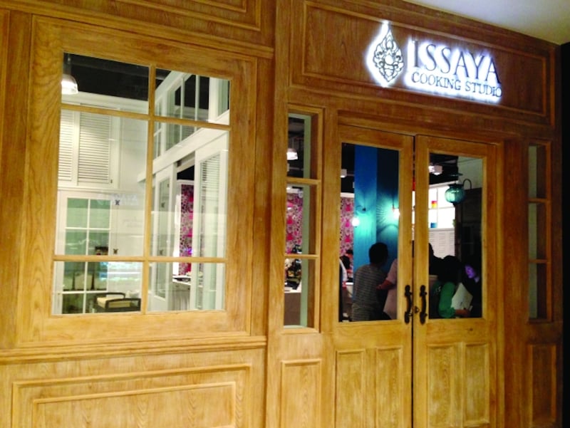 ISSAYAプロデュースのキッチンスタジオ。ツーリスト向けタイ料理クラスがメイン