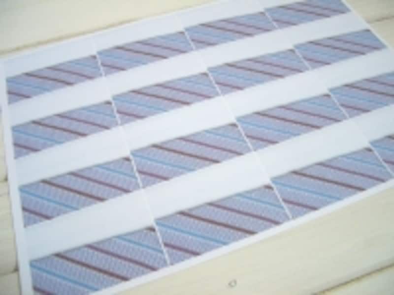 オリジナルペーパーができあがります