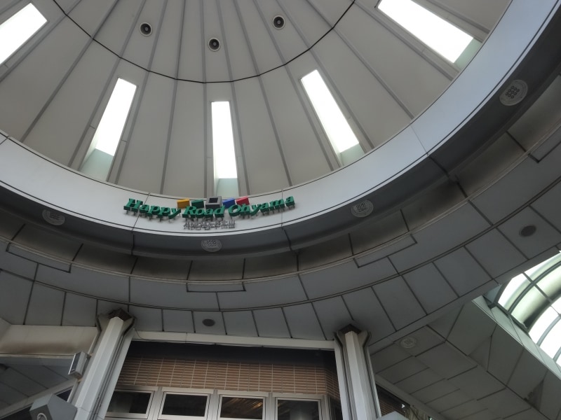 いい感じのアーケードだ