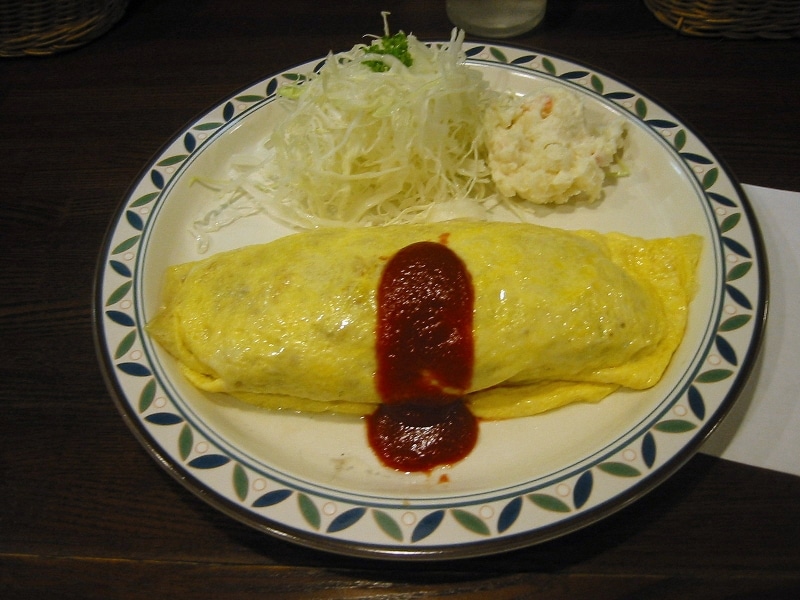 とっても美味しいオムライスだった