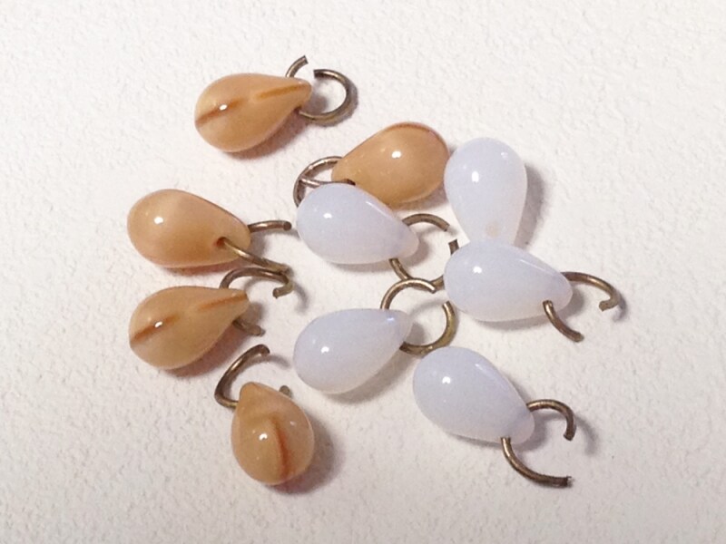 ハートチェーンとビーズで作るオリエンタルネックレス