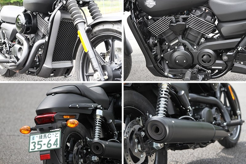 カスタムのベース車両としてのアピールをするストリート750だが、はたして……