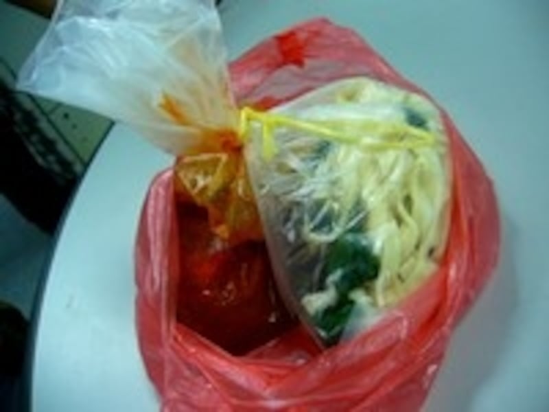 麺料理の持ち帰り