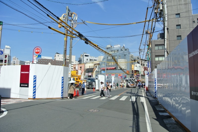 「柏駅東口Ｄ街区第一種市街地再開発事業」の開発地