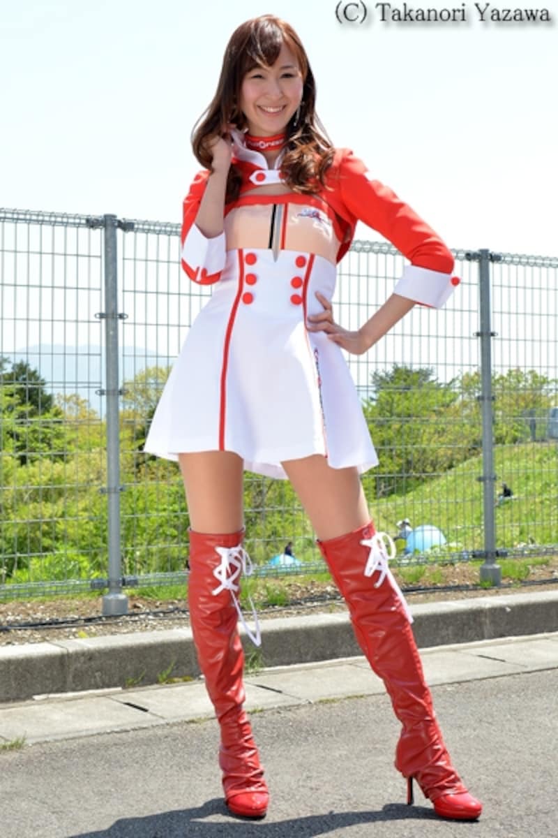 山本捺生／富士スピードウェイイメージガール「クレインズ」