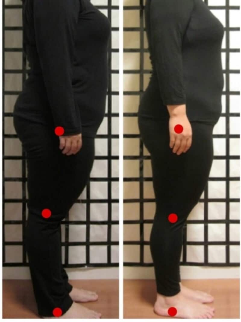 足首・膝・股関節の3つのポイントを合わせましょう