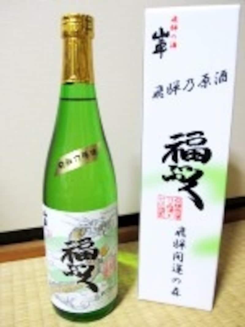 飛騨開運乃森名水仕込みの地酒