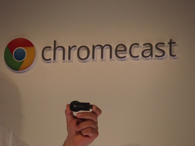 Webコンテンツ を大画面で楽しむことができるChromecast