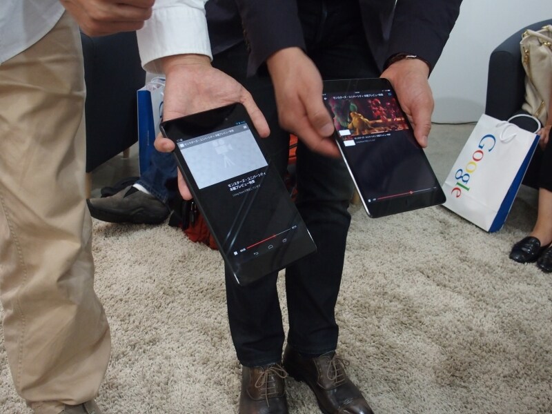 Android、iOS のどちらでも問題ない