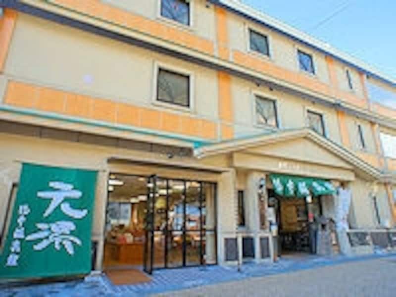 湯原温泉湯本温泉館