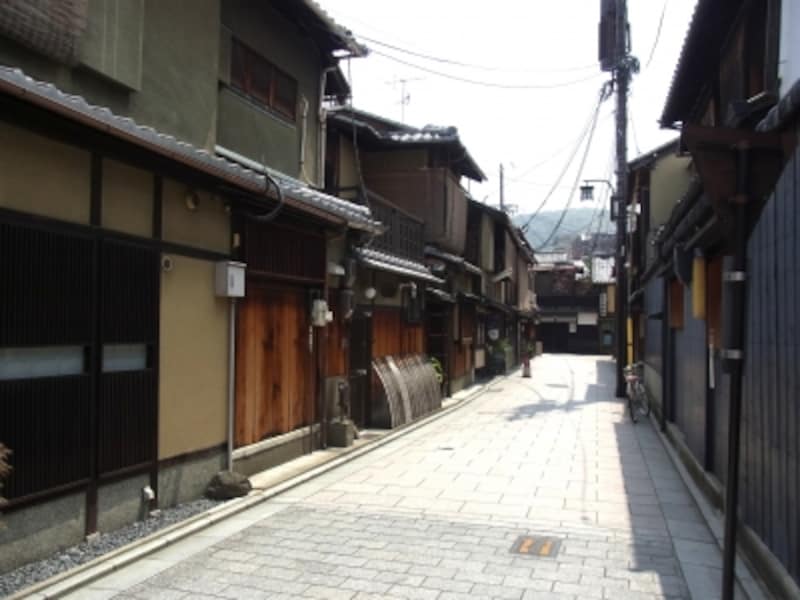 石畳、祇園