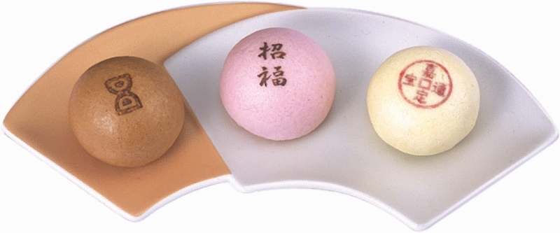 嘉祥饅頭３個入