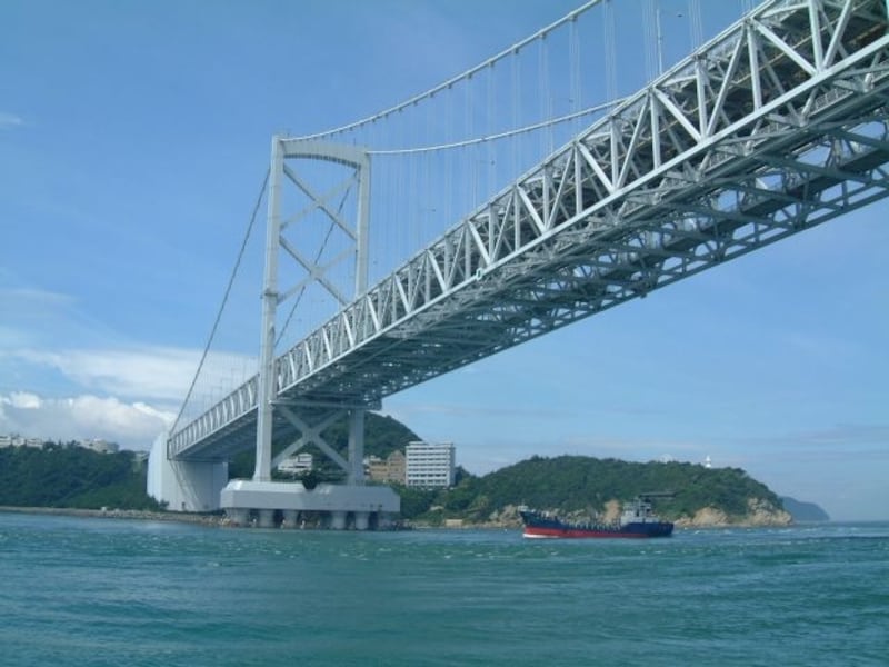 大鳴門橋（7）／観潮船からの眺め