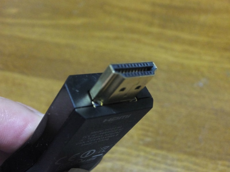 ChromecastのHDMI端子部