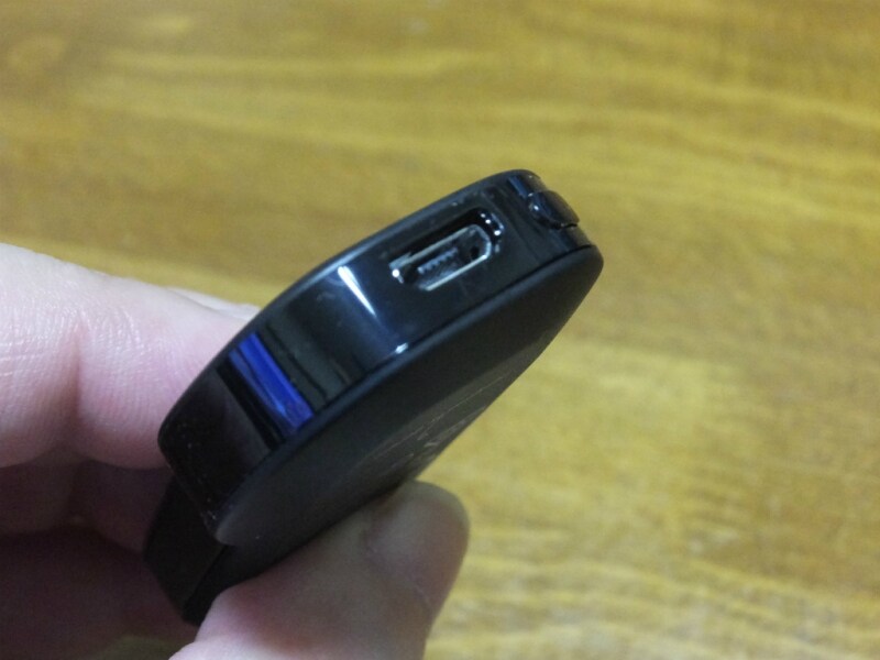 ChromecastのMicroUSB電源端子