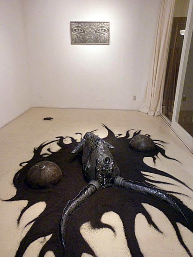 金理有（大阪）「麒麟幽」2010年undefined陶 / インスタレーション