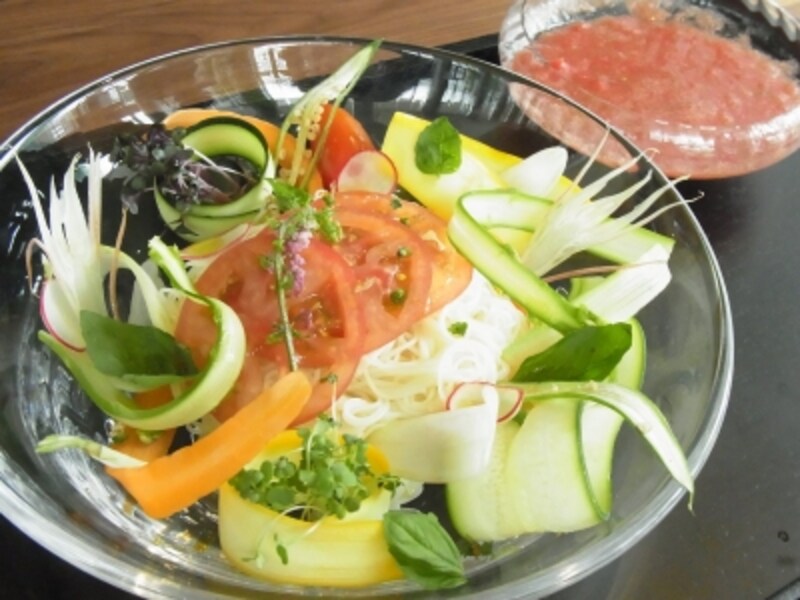 お野菜たっぷりトマトつけ麺undefined1080円