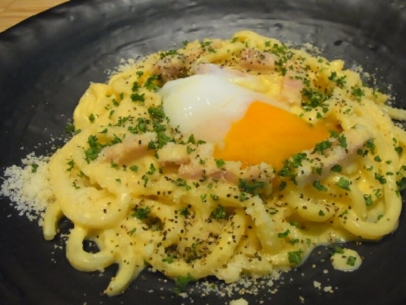 カルボナーラうどんundefined1200円