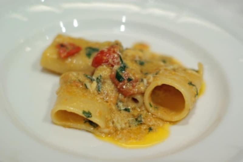 ワタリガニのパッケリ